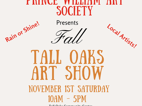 PWAS Fall Tall Oaks Art Show
