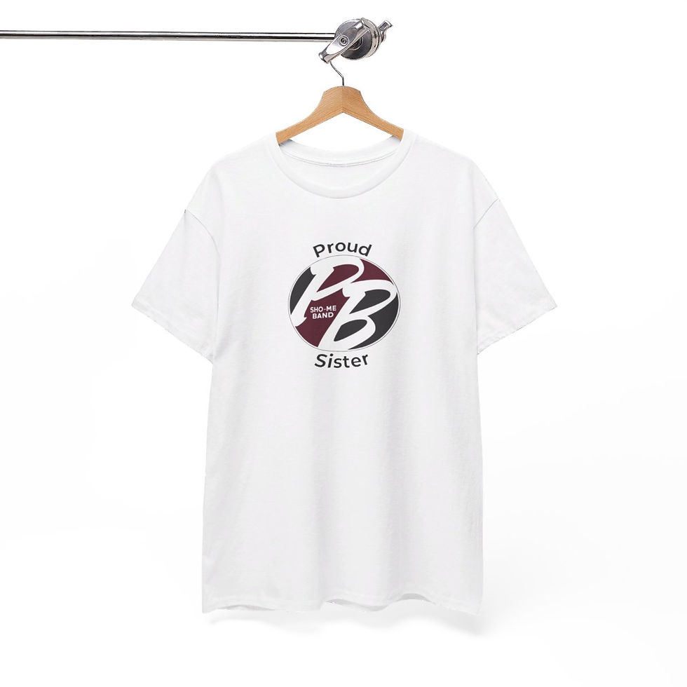 Thumbnail: Sho-Me Band 'Proud Sister' Heavy Cotton Tee, Unisex