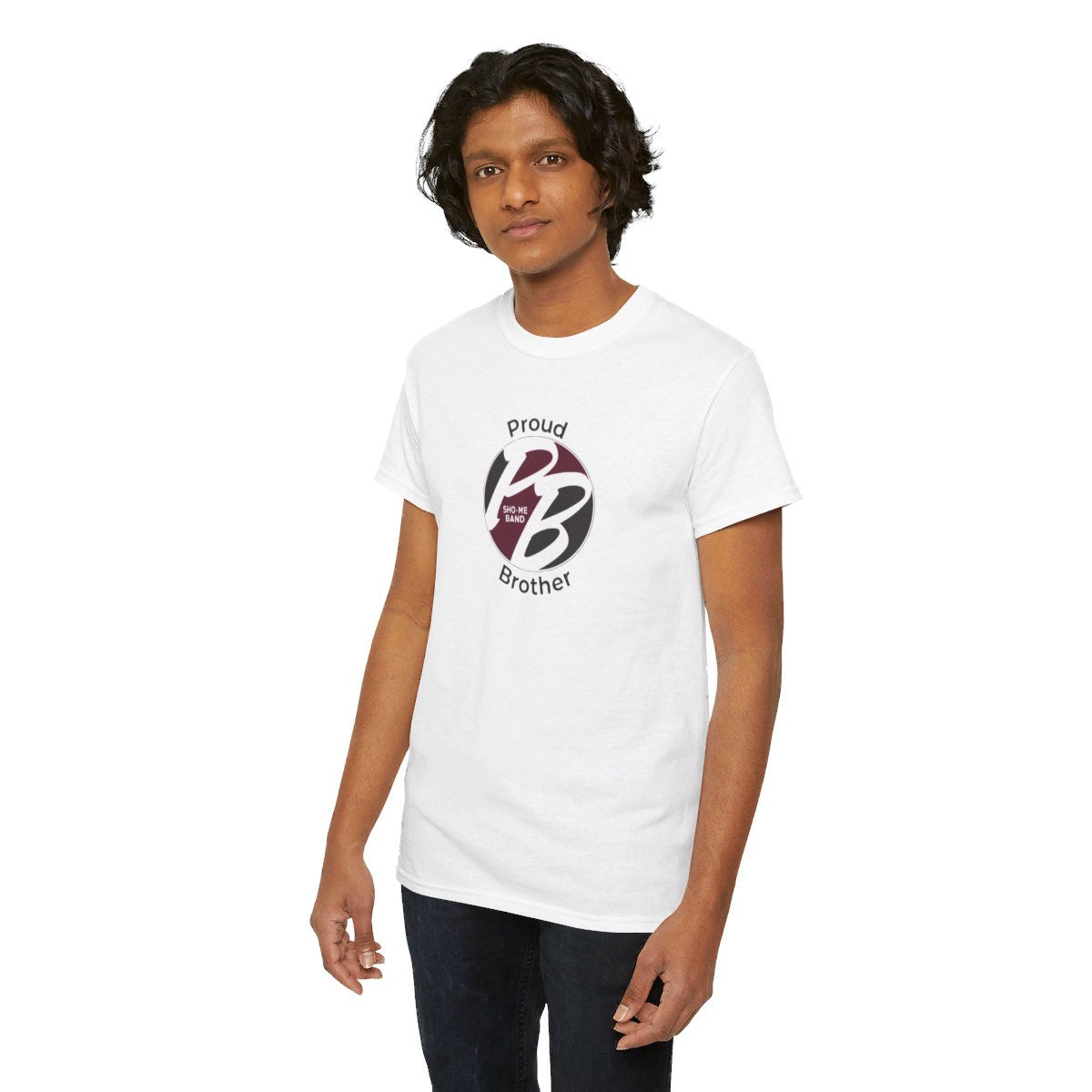 Sho-Me Band 'Proud Brother' Heavy Cotton Tee, Unisex
