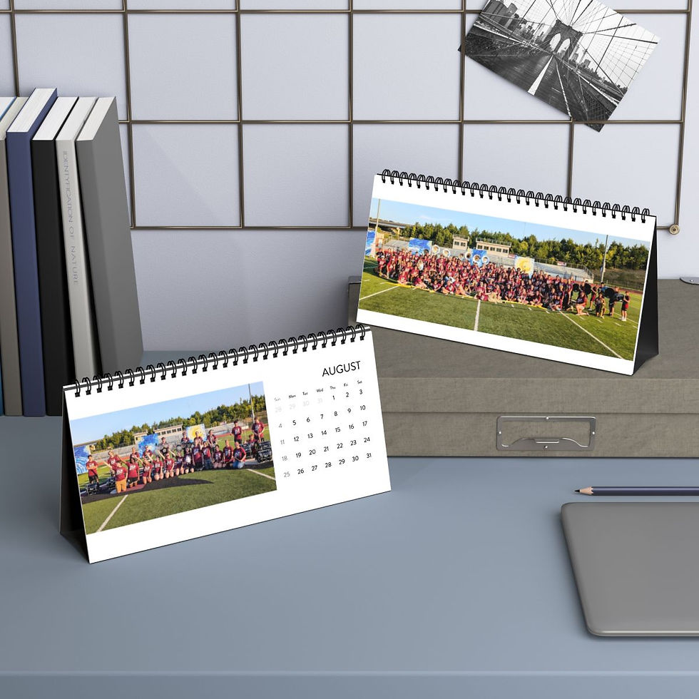 Thumbnail: Sho-Me Band Desktop Calendar- Section photos (2024)
