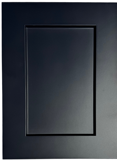 HDF Routed Door Painted Tricorn Black