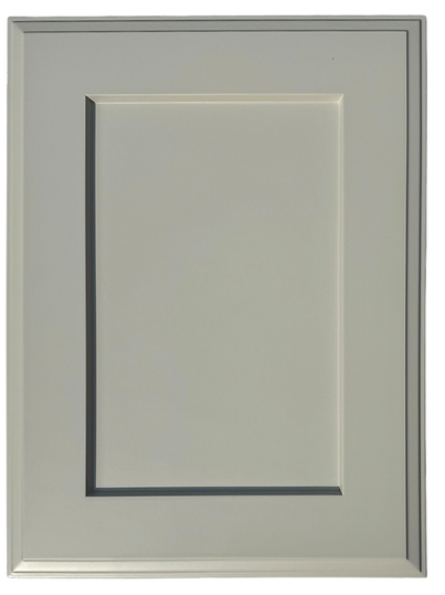 HDF Routed Door Painted Agreeable Gray