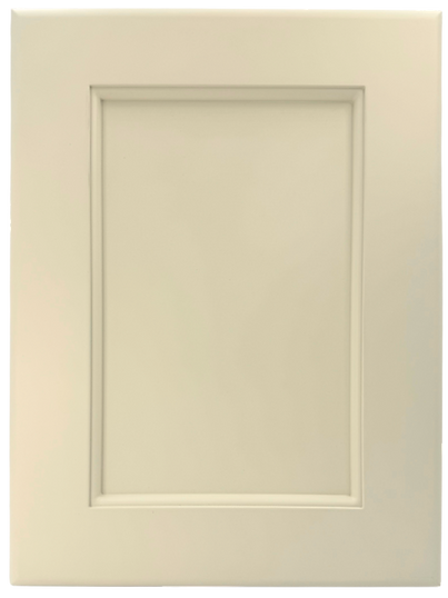 HDF Routed Door Painted Swiss Coffee 