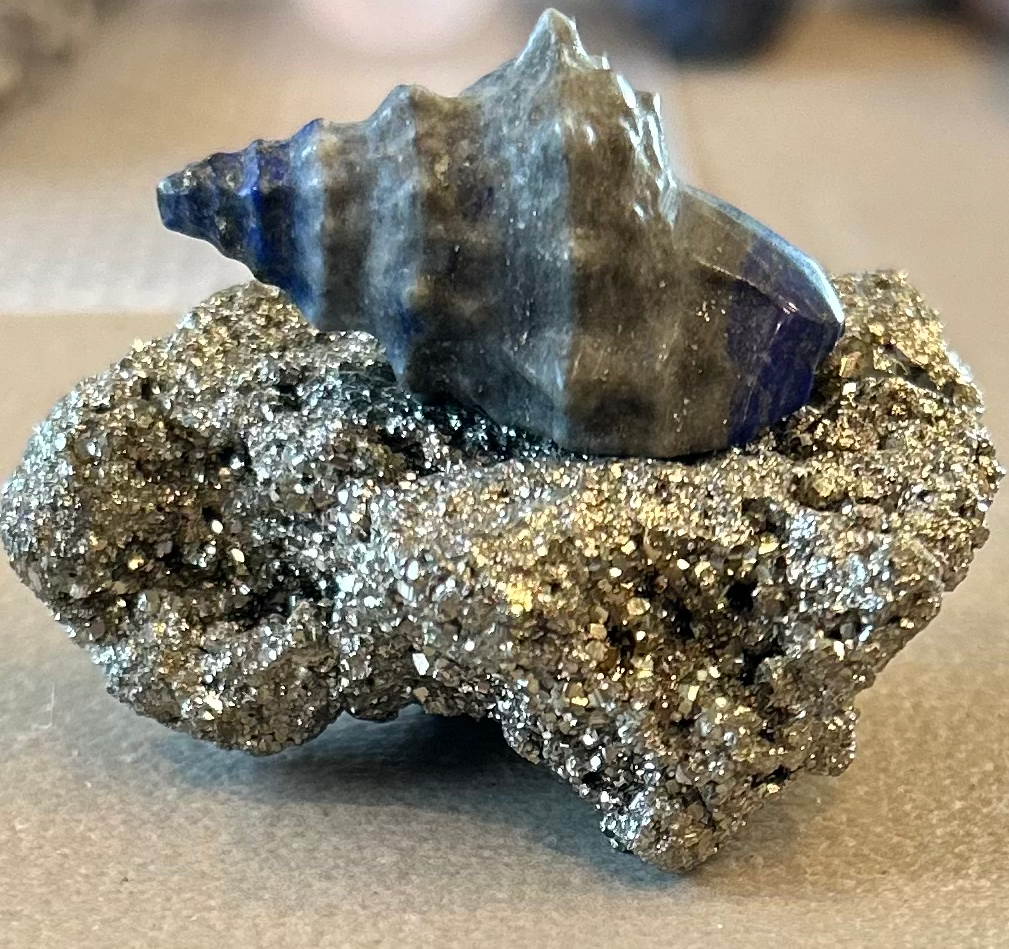 UV Sodalite Seashell