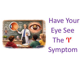 Have Your Eye See The ' I ' Symptoms