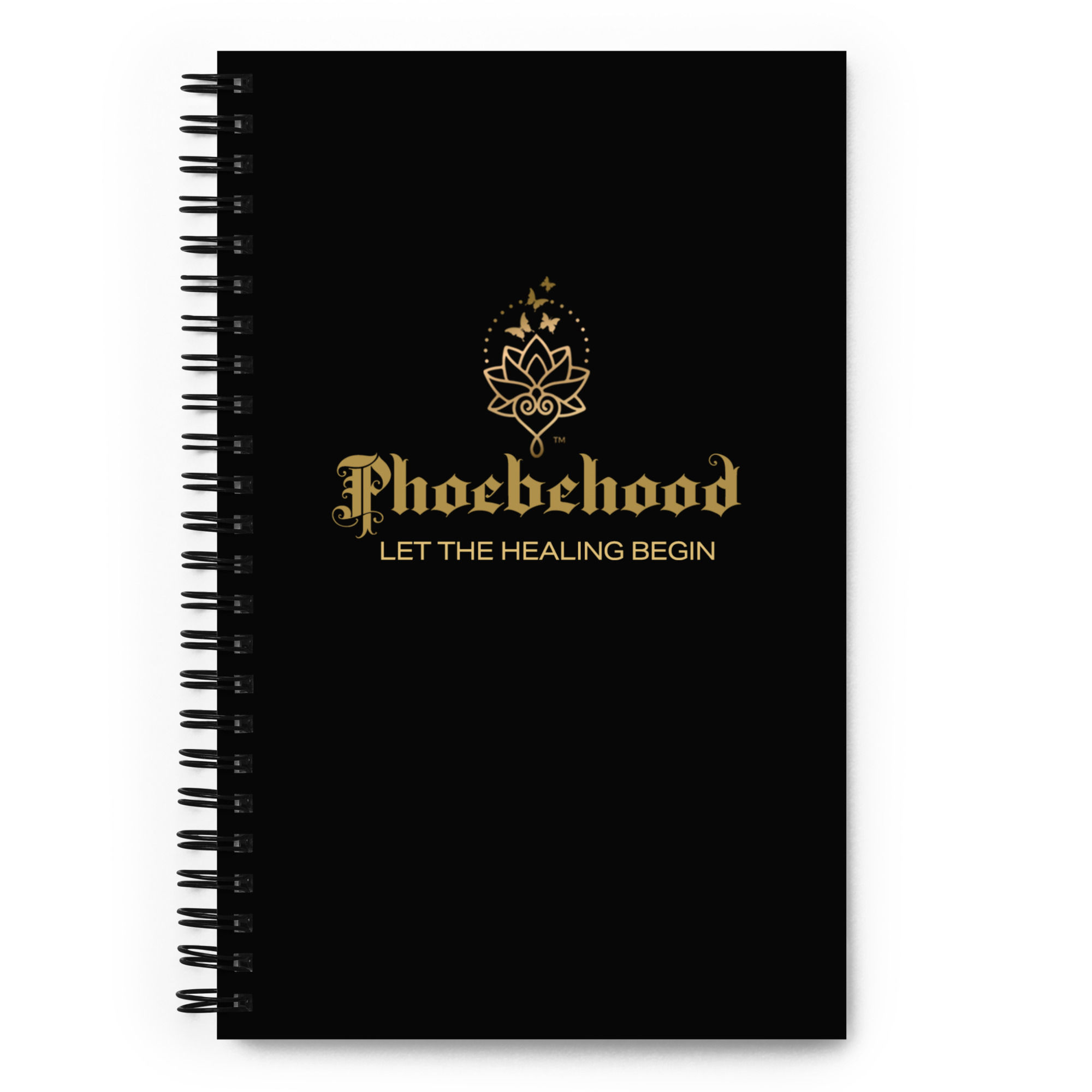 Phoebehood Spiral notebook