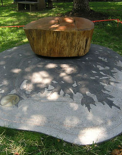 Southern Red Oak Tribute Sculpture