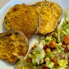 Air Fryer Sweet Potatoes