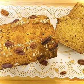Walnut and Pecan Banana Bread 