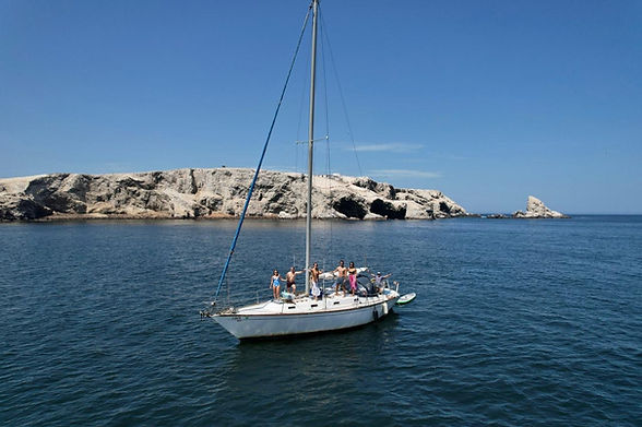 Sailboat at chincha island.JPG