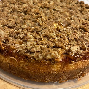 Apple Crumble Cheesecake