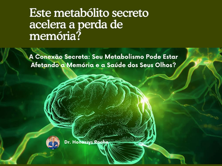 Este metabólito secreto acelera a perda de memória?