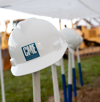 CME Hard hat logo