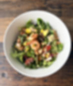 PRAWN, CORN, MANGO, AVO & LIME QUINOA SALAD