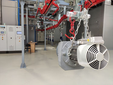 Комплекс жидкостной окраски мотор-редукторов