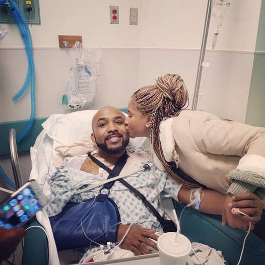 Banky W Undergoes Surgery For Skin Cancer Tumours (Photos From The Operation)