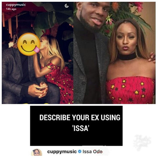 DJ Cuppy And Victor Anichebe Breakup. Become Cool Exes (Photos)