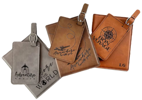 Custom Passport Holder & Luggage Tag