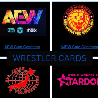 Wrestler Cards