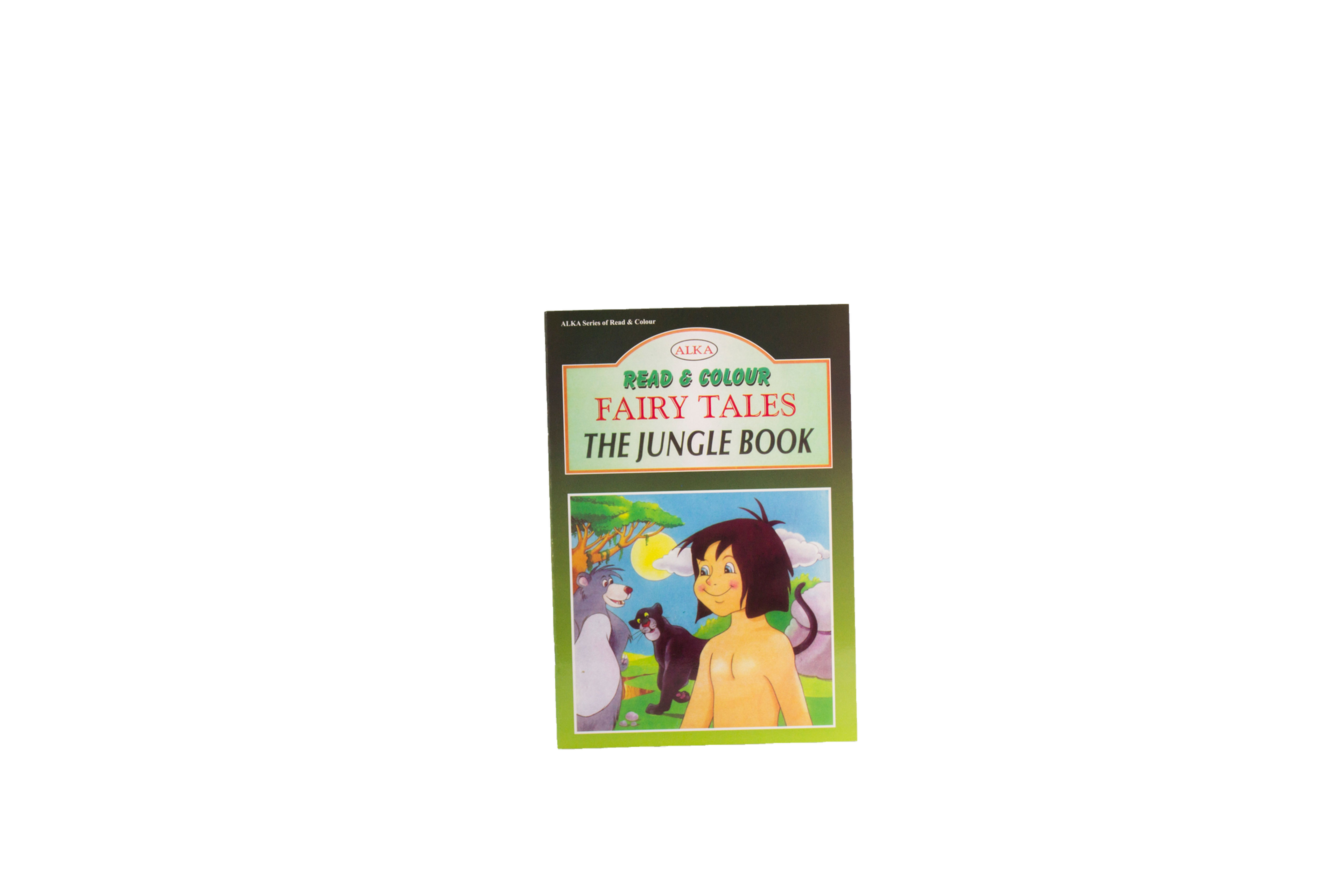 Read and Colour Fairy Tales The Jungle Book