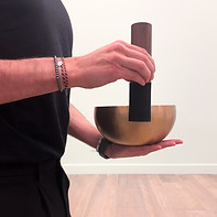 Bol tibétain joué au studio Yonow à Paris 20