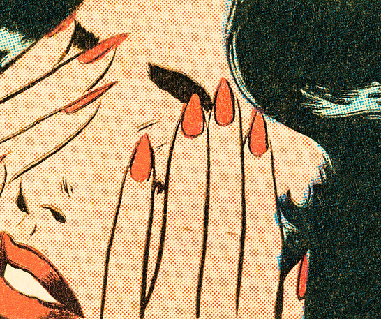Pop Art Closeup
