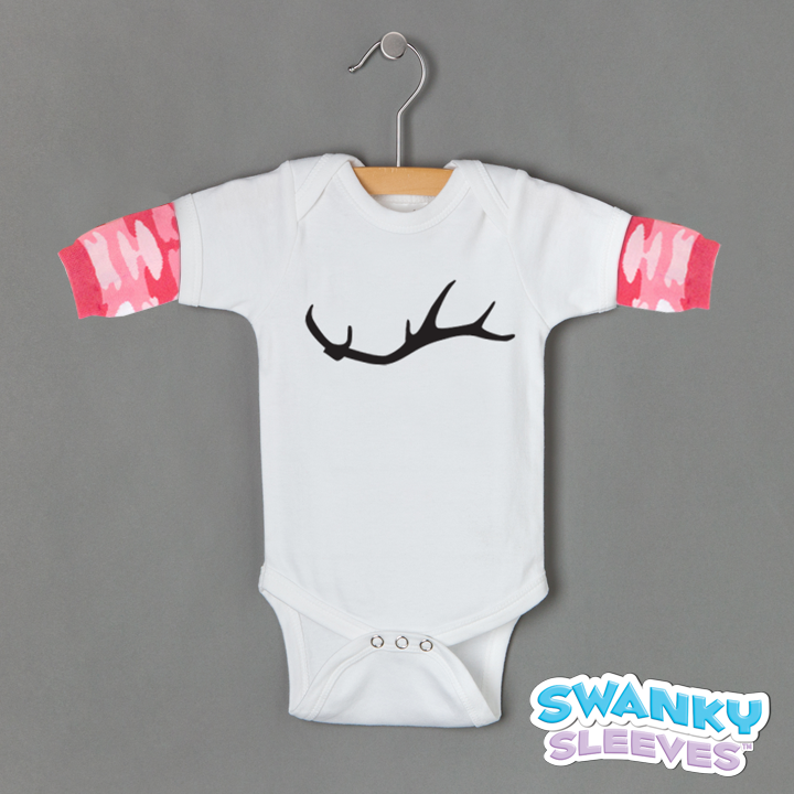 Swanky Sleeves™ Black Flocked Antler (more colors)