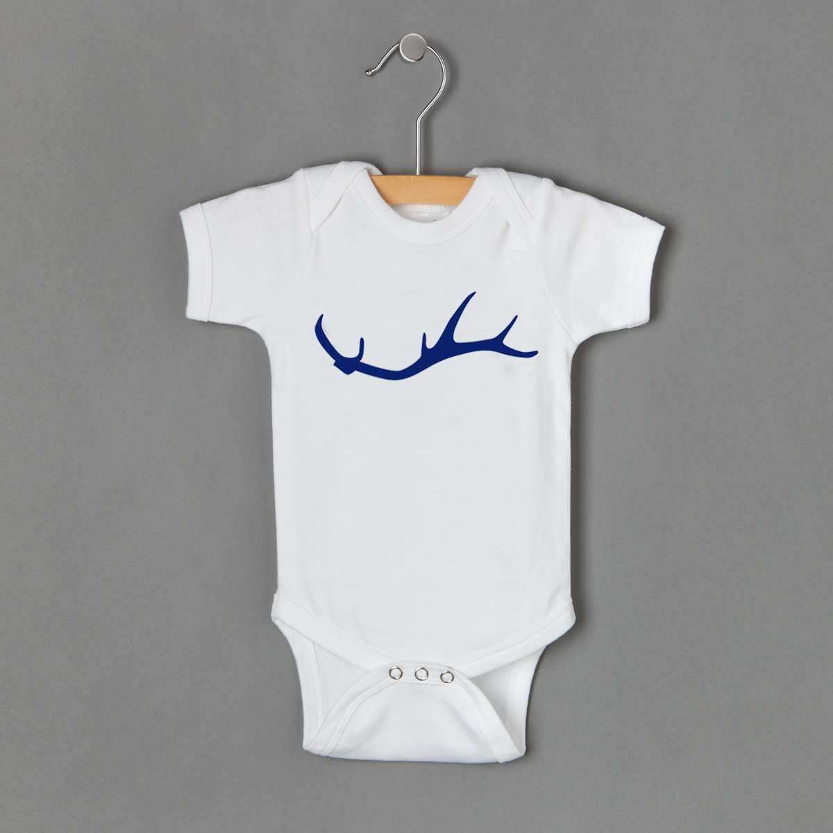 Antler Bodysuit *Flocked Royal*