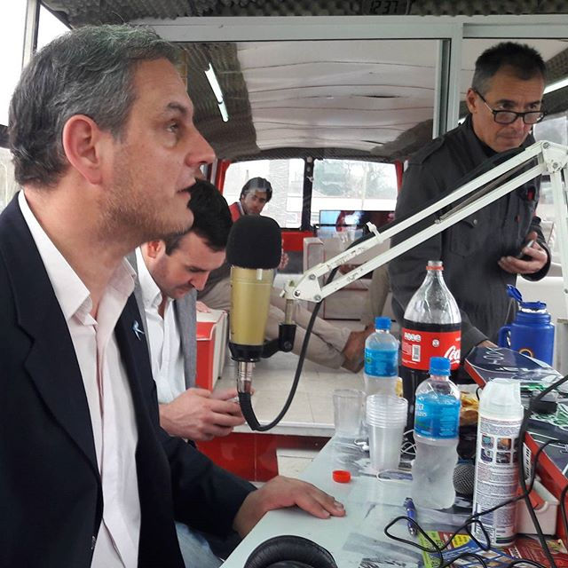 Intendente de Madariaga al aire. Dr