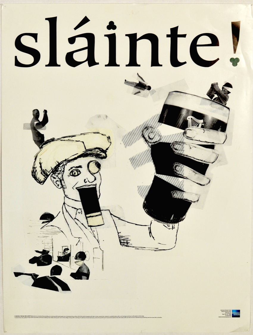 Ireland Travel Poster