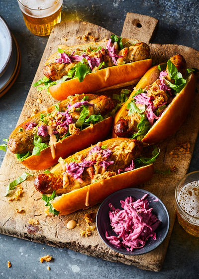 Pork Loaded Hotdogs for M&S advert 