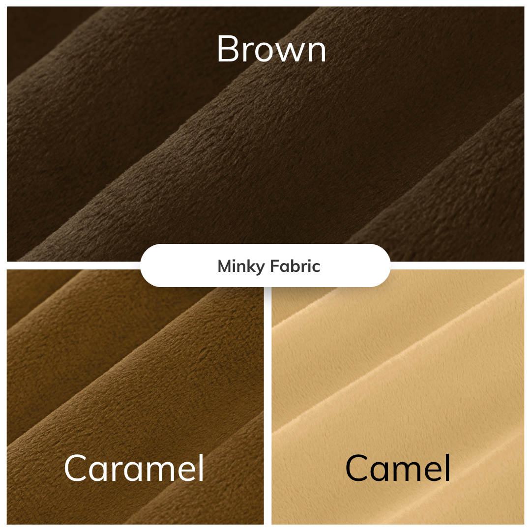 Minky Fabric for Hobby Horses | Soft Plush Fabric by the Yard for Horse Head Mak