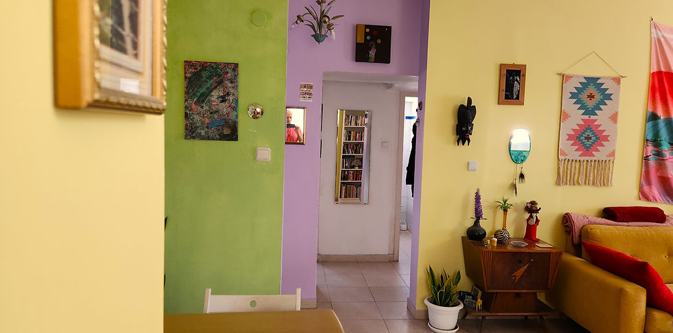 Shots of my previous home in Tel Aviv, DOV inspired (photos: Boaz Goldberg)