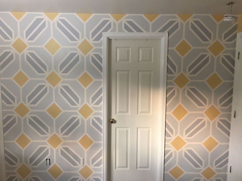 Yellow and Gray