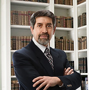 Man in Library