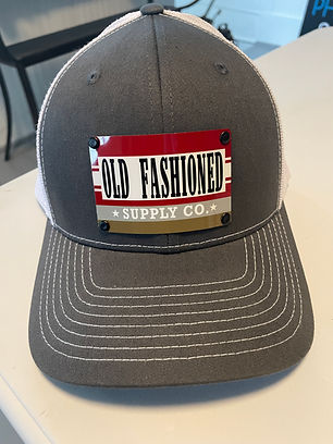 Metal patch hats Richardson 112