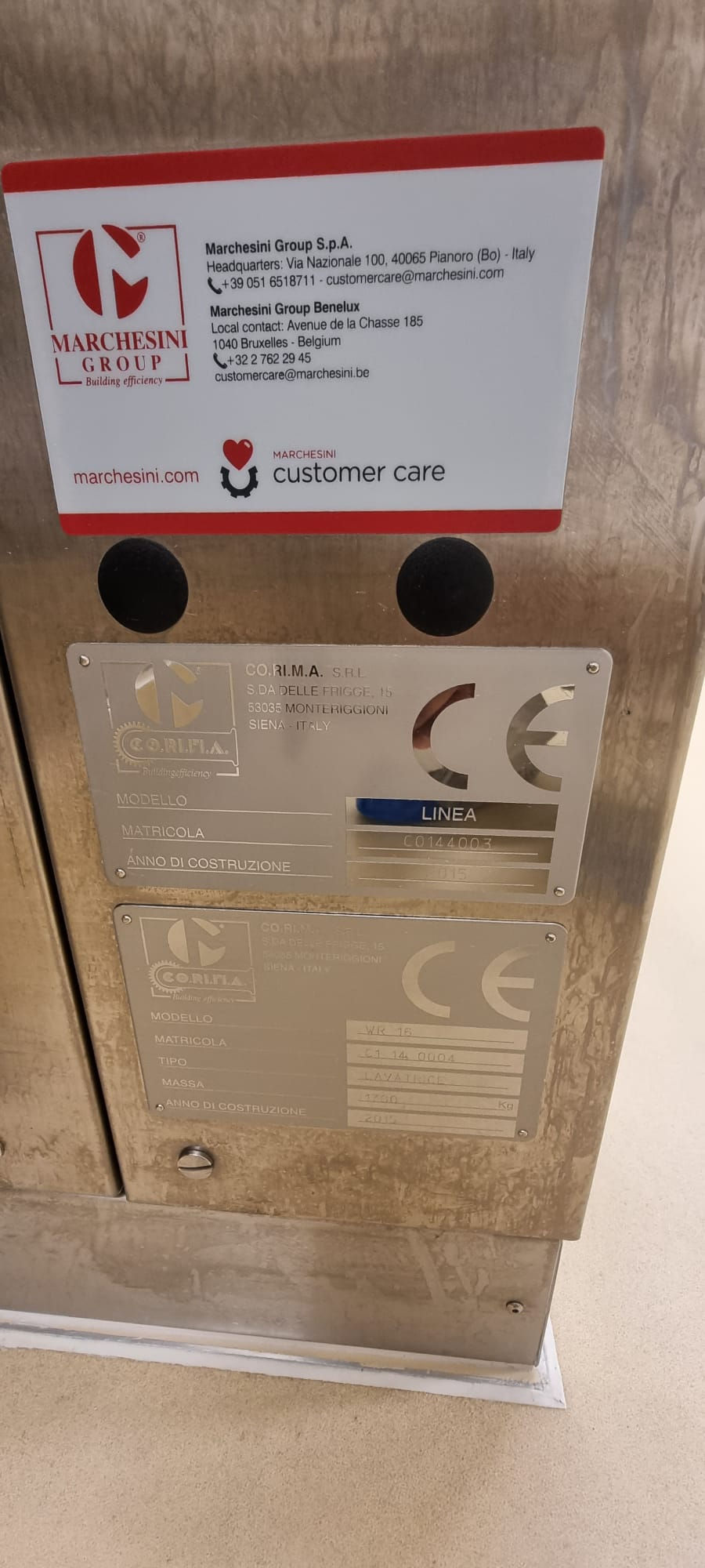 Miniature : Filling Machine - Corima - Linea Wr 16 - VF03WA