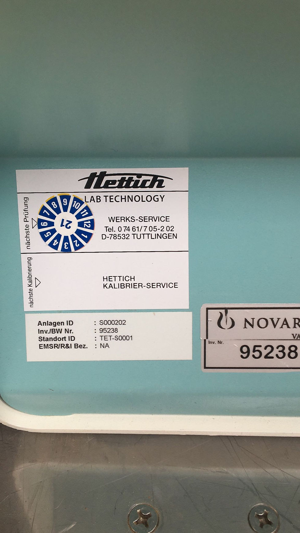 Thumbnail: Centrifuge with 1 Set Beaker-Andreas Hettich-Rotofix 32 A-352094G