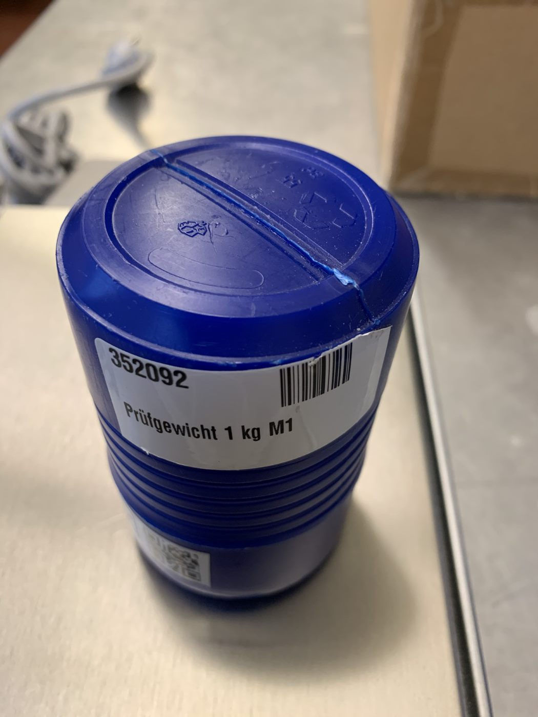 *SOLD* Test Weight 1 Kg-Kern&Sohn-M1-352092G