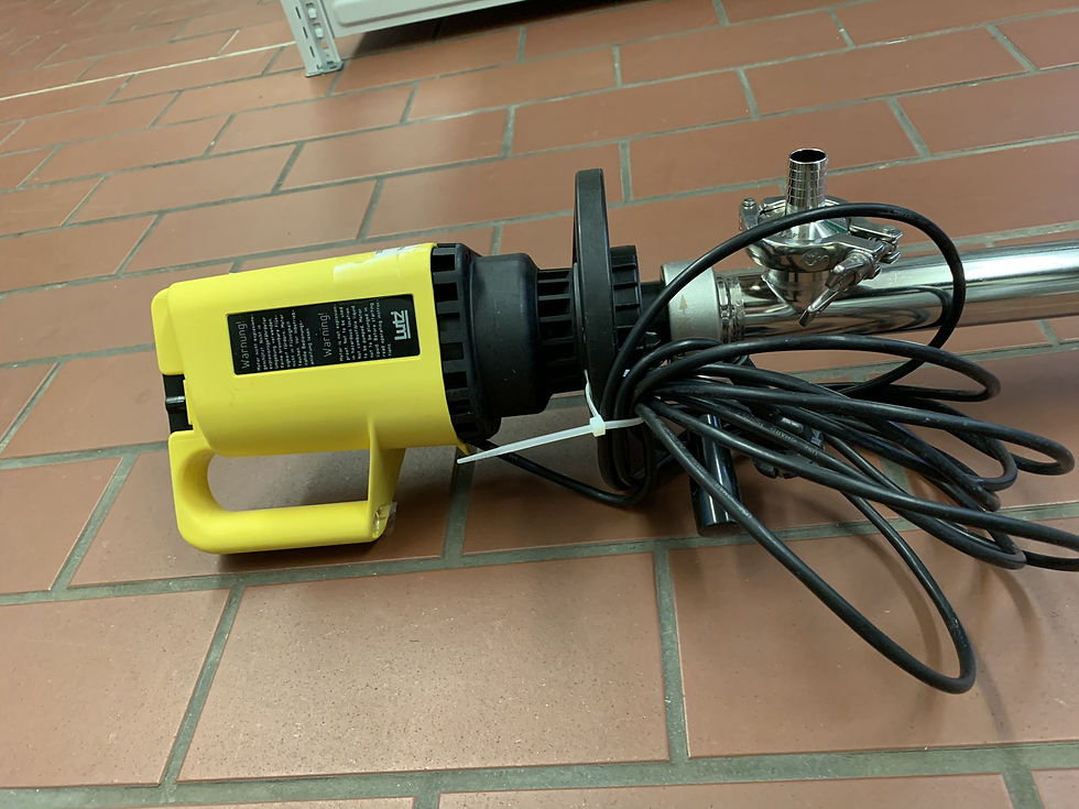 Thumbnail: *SOLD* Drumpump for IBC-Lutz Pumpen GMBH-Re Niro 41-GLRD PU-352829