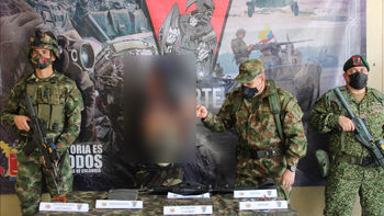 En Arenal del Sur se entregó alias Caliche, presunto cabecilla del ELN
