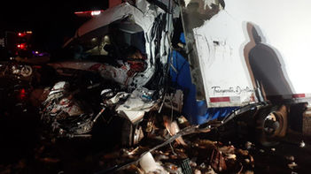 Un muerto y un herido deja accidente en la ruta del sol II