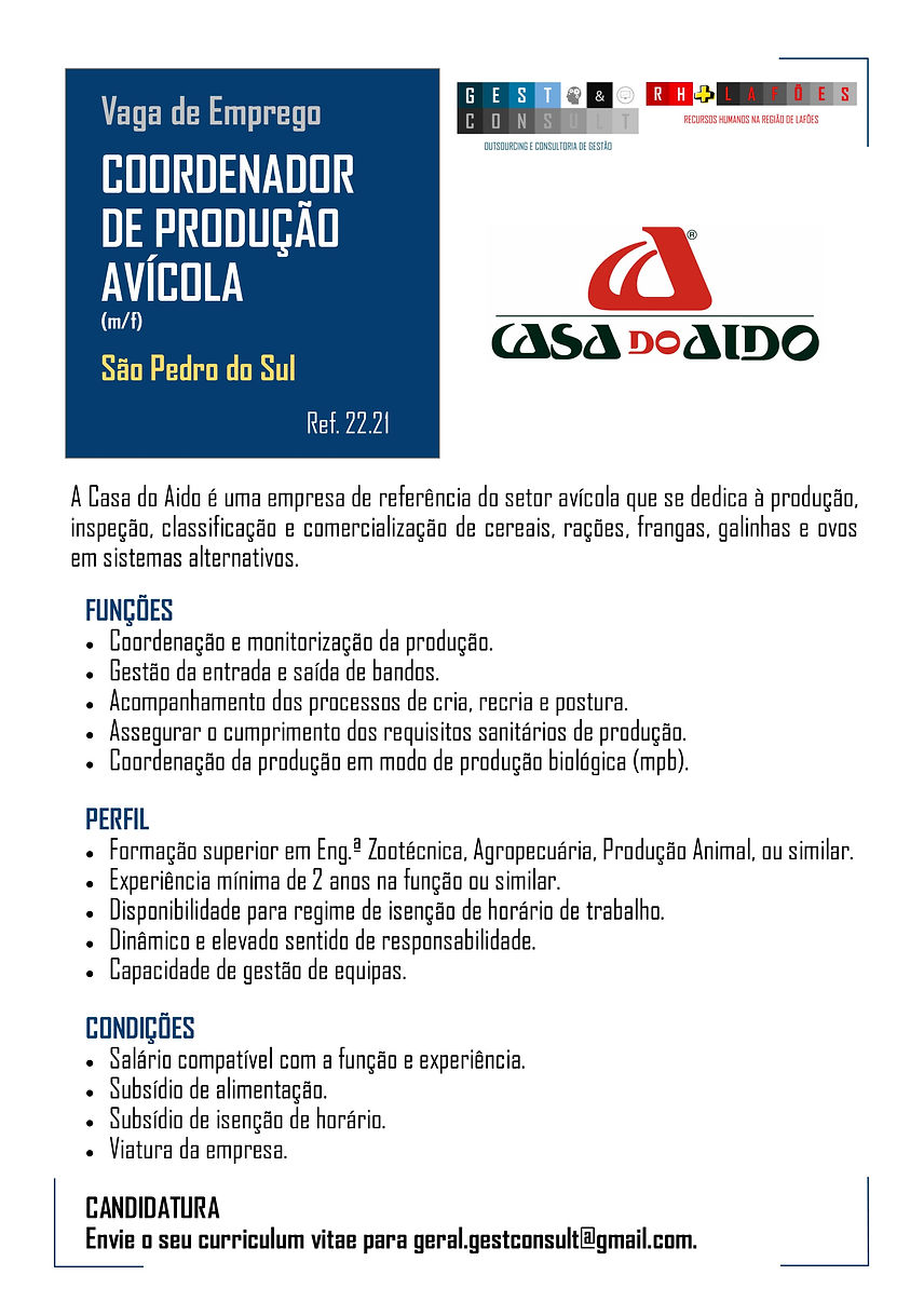 Clientes - Anúncio 22.21 - Coordenador d