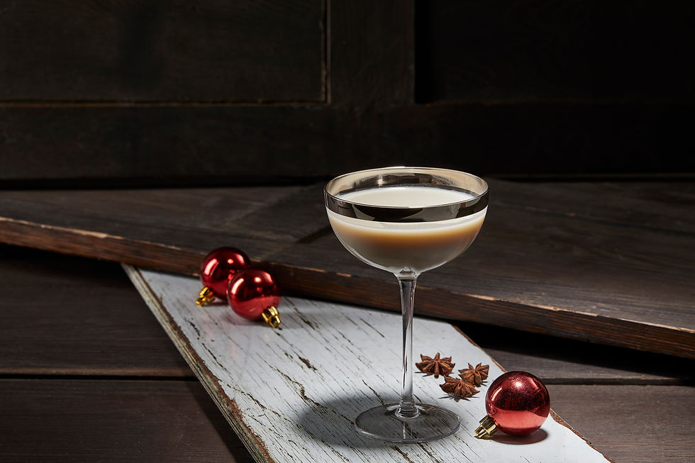 Coopers’ Craft frothy holiday cocktail