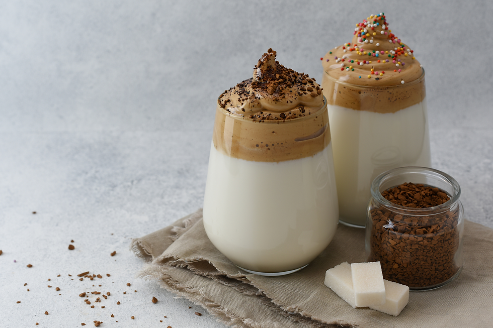 Whipped coffee