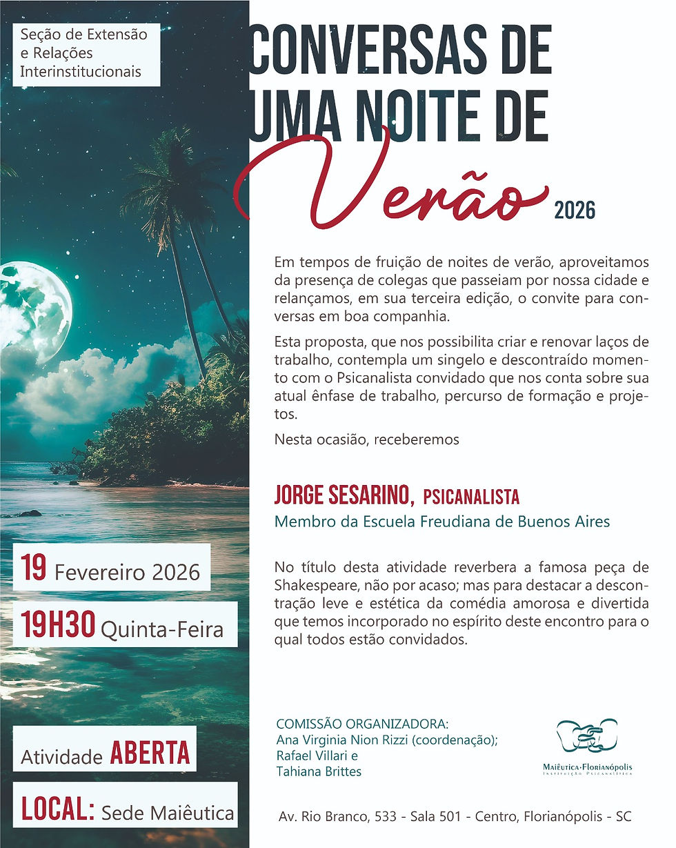 Conversas de uma noite de verão 2026