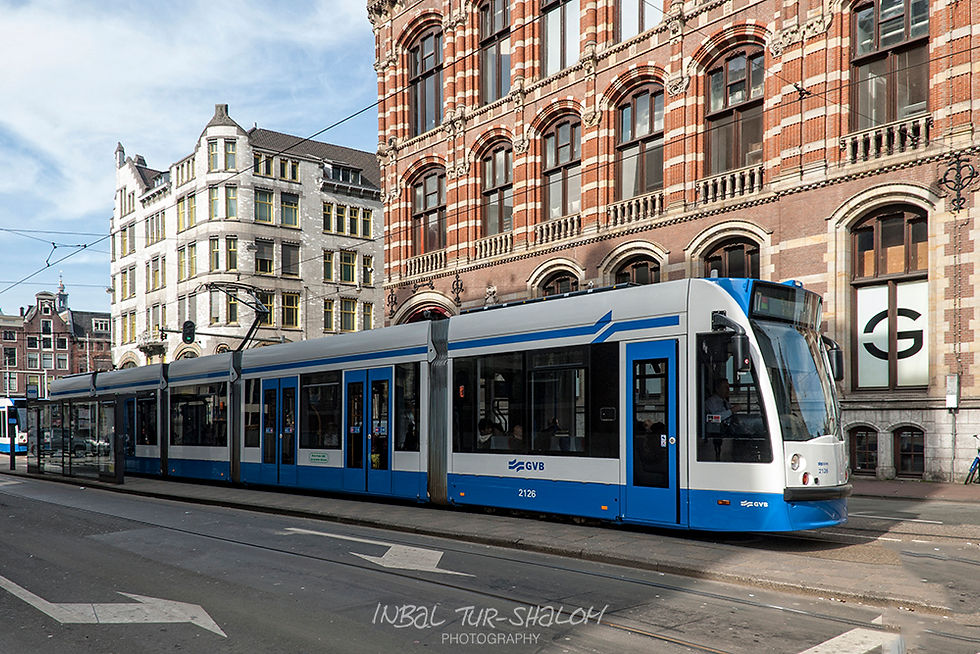 Tram in Amsterdam