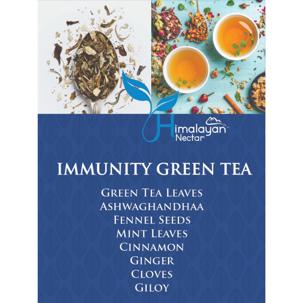 Immunity Green Tea – Boost Wellness Naturally | Himalayan Nectar Tea