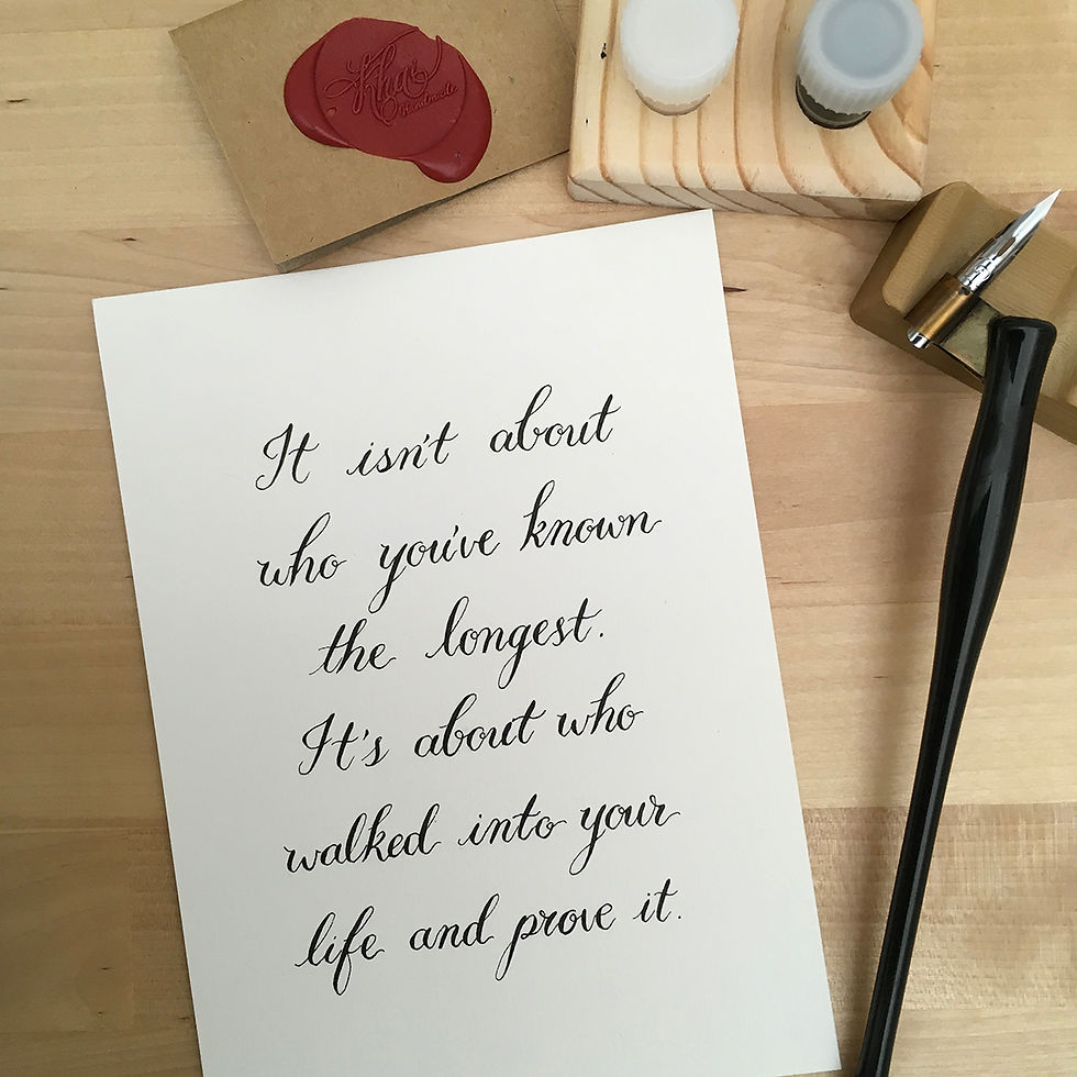 Calligraphy