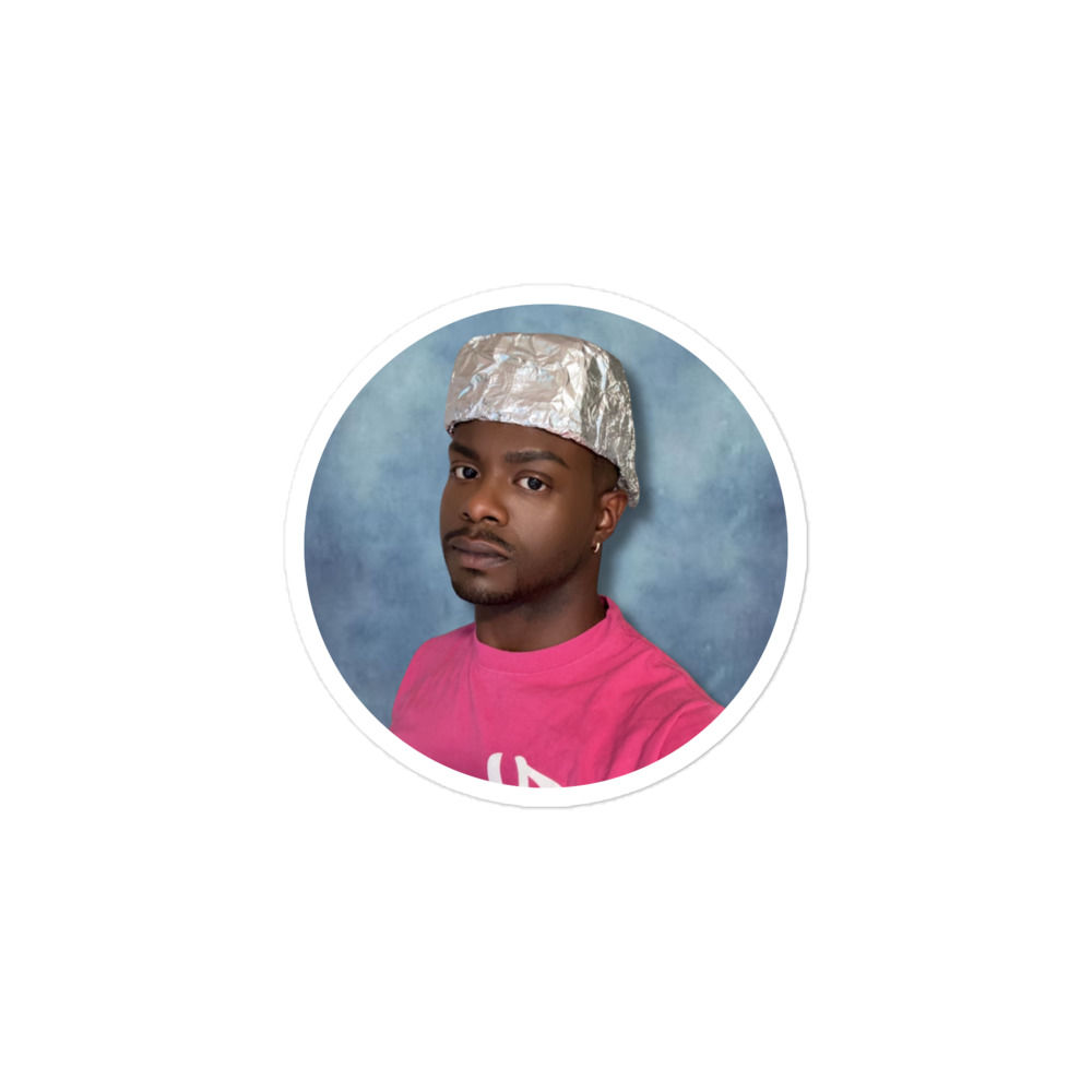 Tinfoil Kangol – Can’t Be Foiled Sticker